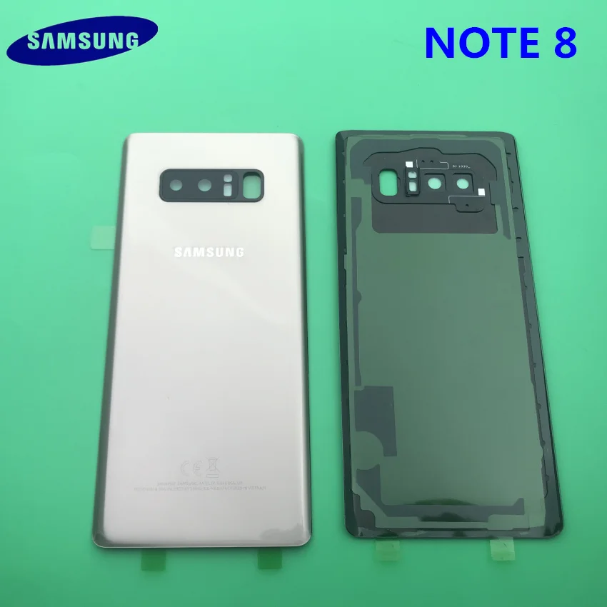 samsung Galaxy Note8 Note 8 задняя Батарея крышка 3D Стекло Корпус Крышка для samsung N950 дверь задняя крышка чехол Замена