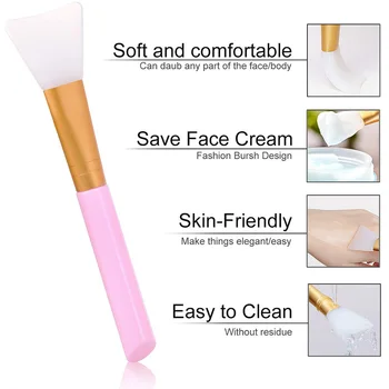 1Pcs Professional Makeup Brushes Face Mask Brush Silicone Gel DIY Cosmetic Beauty Tools Wholesale 2