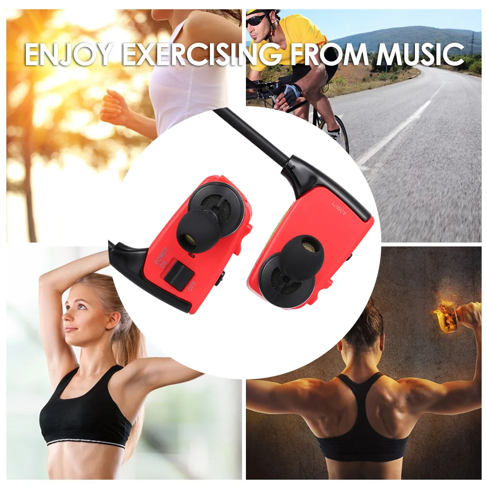 W262 8GB Sports MP3 Player Headphones 2in1 Music Headset MP3 WMA Digital Music Player Running Earphone