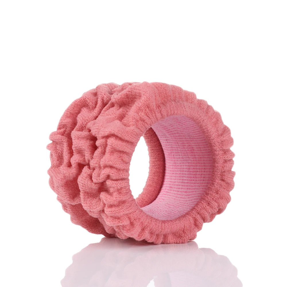 3 Teile/los Frauen Samt Scrunchie Elastische Haar Bands Mädchen Pferdeschwanz-halter Haar Seil Gummiband Stirnband Haar Zubehör – Detail 5