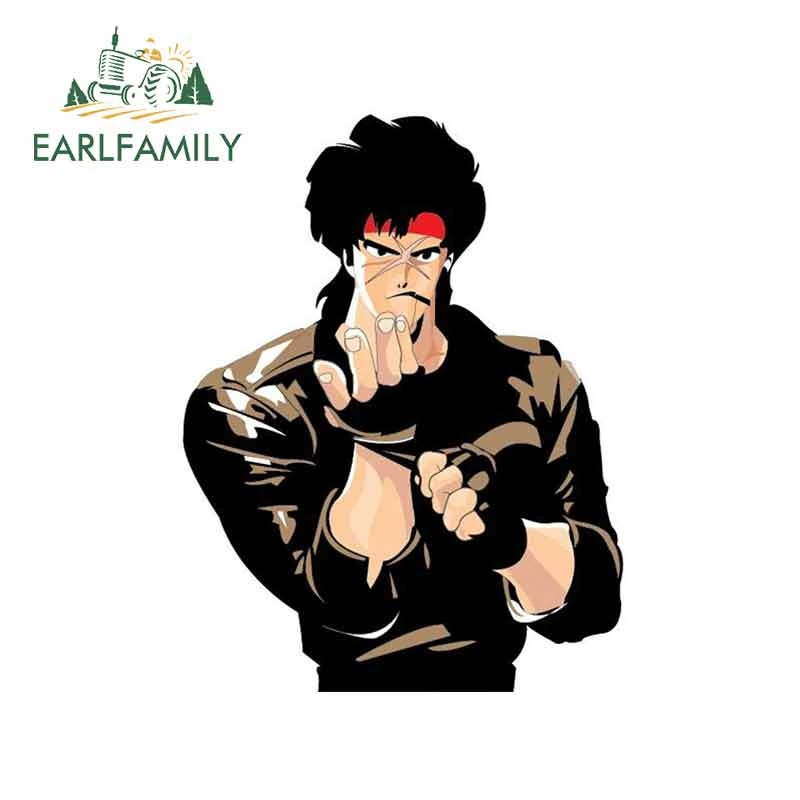 Earlfamily 13cm X 10cm For Bruce Lee Personality Creative Car Stickers Scratch Proof Sticker Anime Decals Waterproof 3d Vinyl Car Stickers Aliexpress