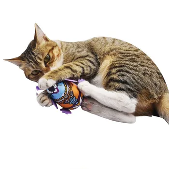 

Pet Cat Toy Plush Canvas Cat Cite Vocal Simulation Pet Vocal Catnip Plush Colorful Mouse Funny Cat Toy Random Colors