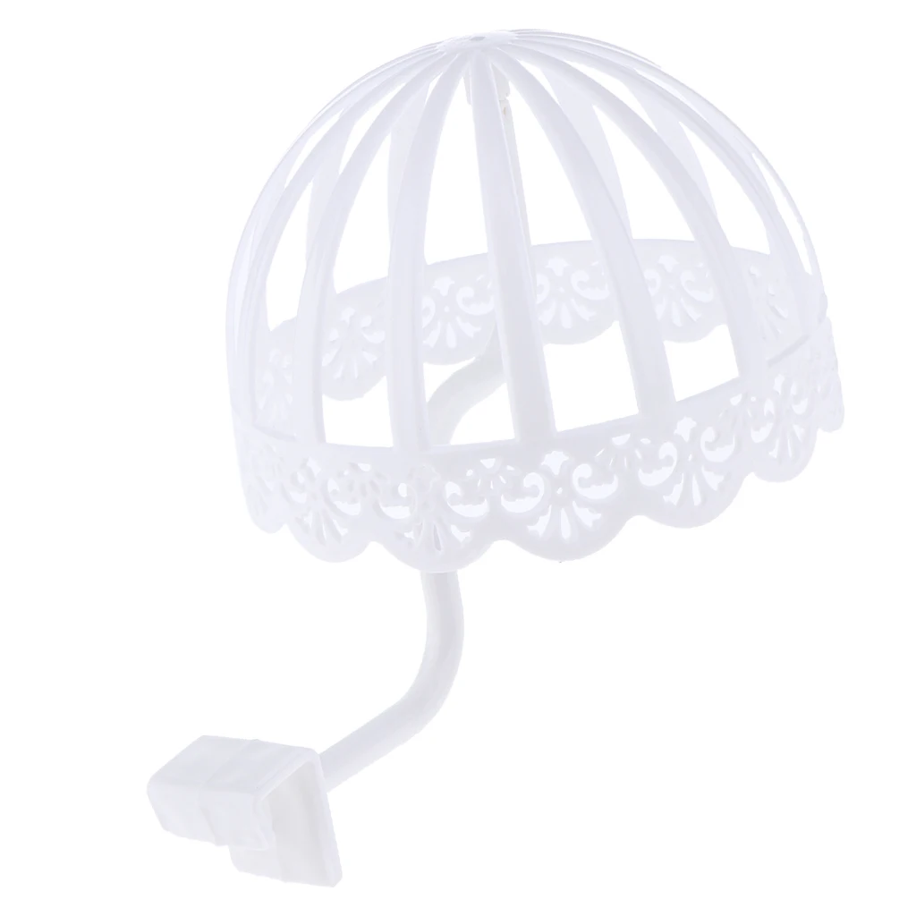Premium Plastic 2~3 Years Old Infant Toddler Wig Hair Hat Cap Wall Hanger Holder Stand Display Dryer Tool- Black/White
