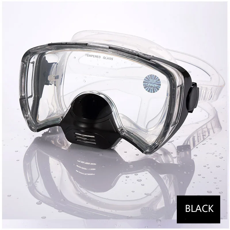 Adults Diving Mask Anti Fog Scuba Underwater Goggles Snorkel Swimming Equipment