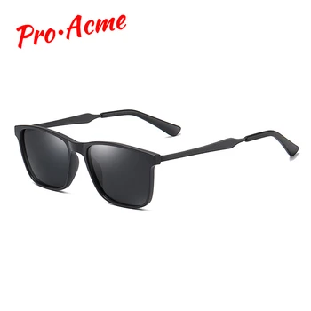 

Pro Acme New 2020 Brand Design Men Sunglasses Polarized Vintage Square Sun Glasses Driving Travel Eyewear zonnebril heren PC1331