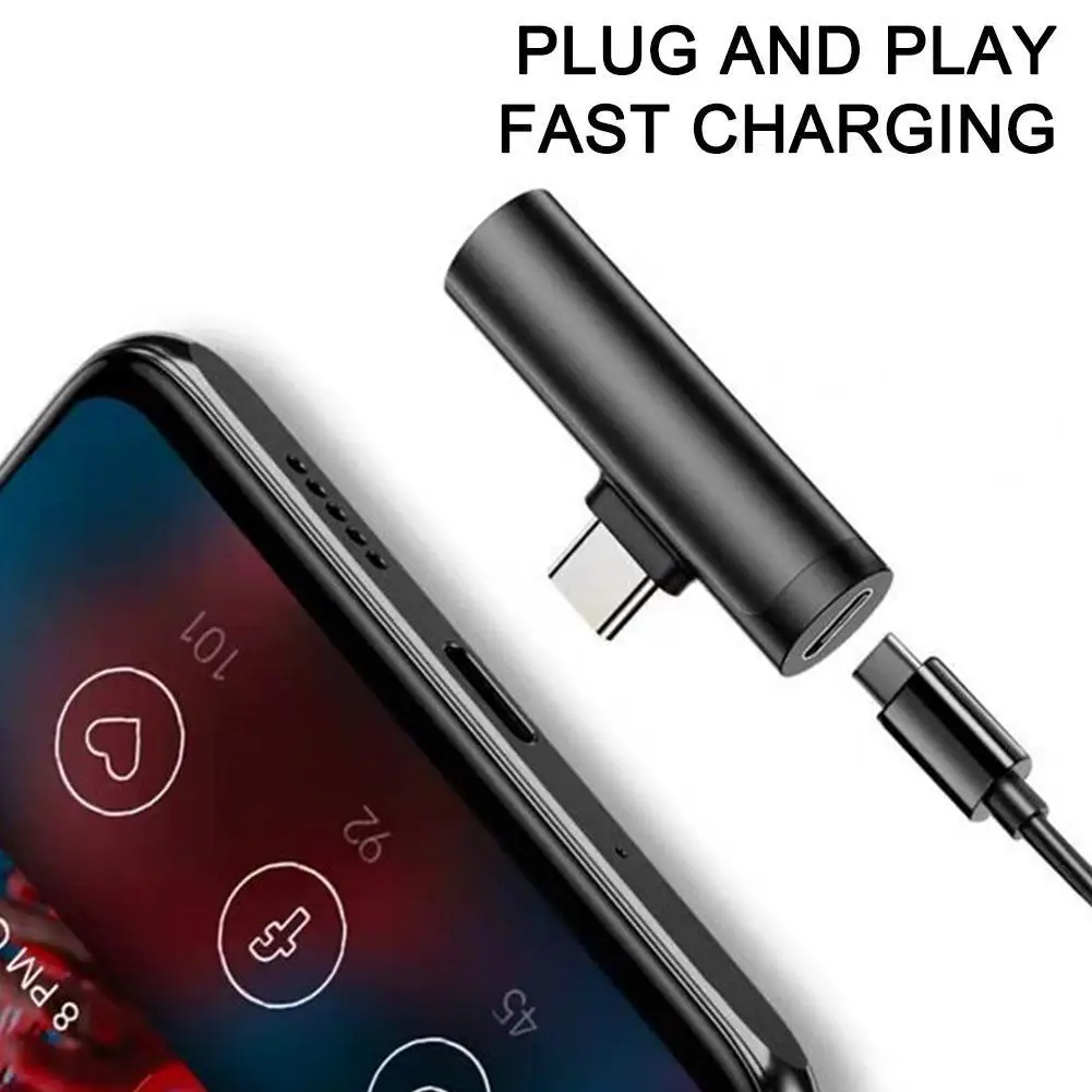 

Audio Charging Adapter Type C to 3.5mm Jack Converter Phones Earphone C Splitter Type Huawei 2 1 For Xiaomi Mate in 6 10 G3F7