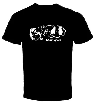 

Macgyver Classic TV Show 4 T Shirt Cool Casual pride t shirt men Unisex Fashion tshirt free shipping funny 100% Cotton Tee