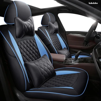 

KOKOLOLEE Custom Leather car seat cover set For LEXUS RX270 RX350 RX450h RX300 RX330 RX400h RX200 NX200 NX300 NX300h car seats