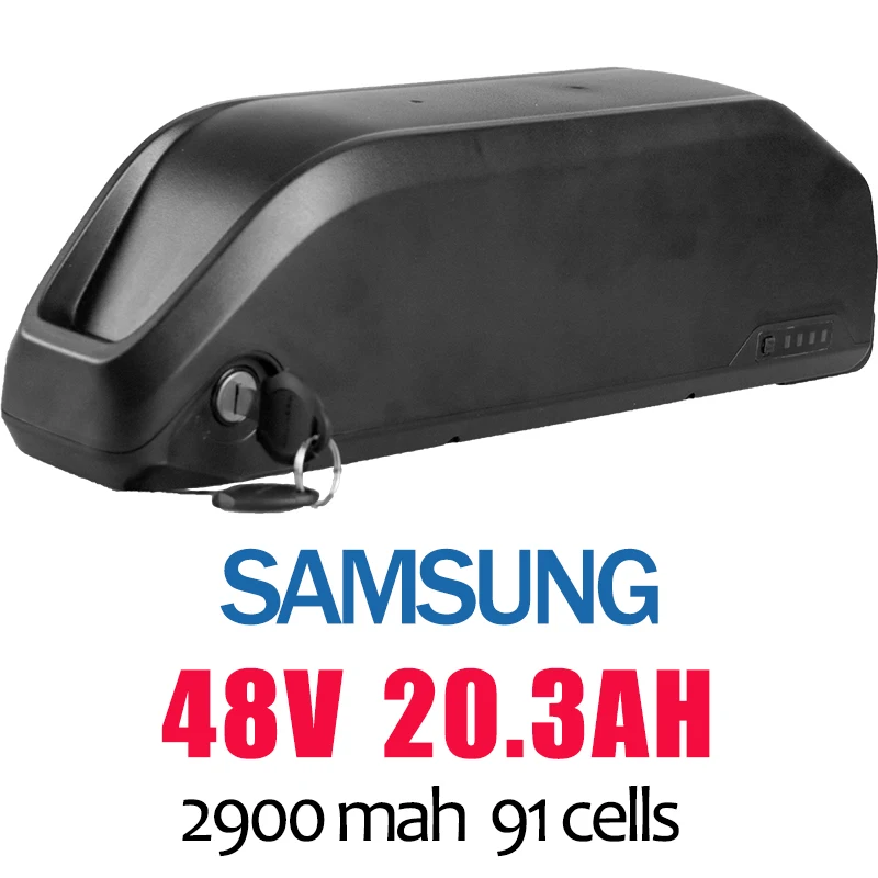 Bafang Eike литиевая батарея samsung LG ячейки для BBS02 BBS02B 48 в мотор ebike литий-ионная батарея электрический велосипед батарея Чехол - Цвет: 48V20.3AH