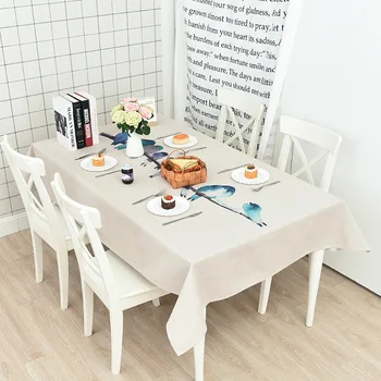 

Thick Cotton Linen Table Cloth Digital printing Rectangular Tablecloth Round Table Dining Table Coffee Tablecloth table cover