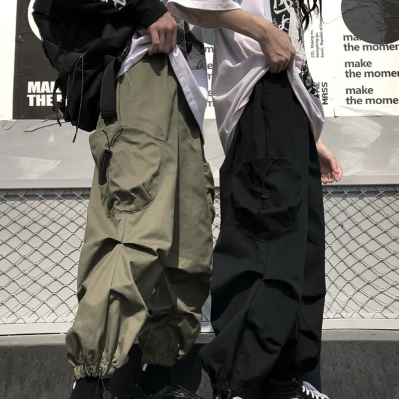 SHENGPALAE новые весенние винтажные лоскутные брюки Harajuku женские мужские брюки эластичные повседневные свободные штаны с высокой талией ZA2455