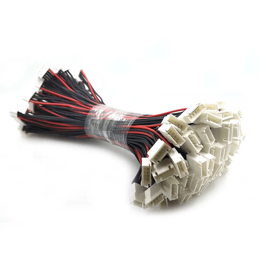 5 шт./лот JST XH 2S 3S 4S 6S 20 см 22AWG мягкий силиконовый Lipo балансировочный провод