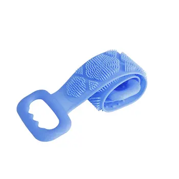 

1 set Rubbing artifact silicone bath towel bath rubbing back massage bath brush Silicone Brushes Bath Towels