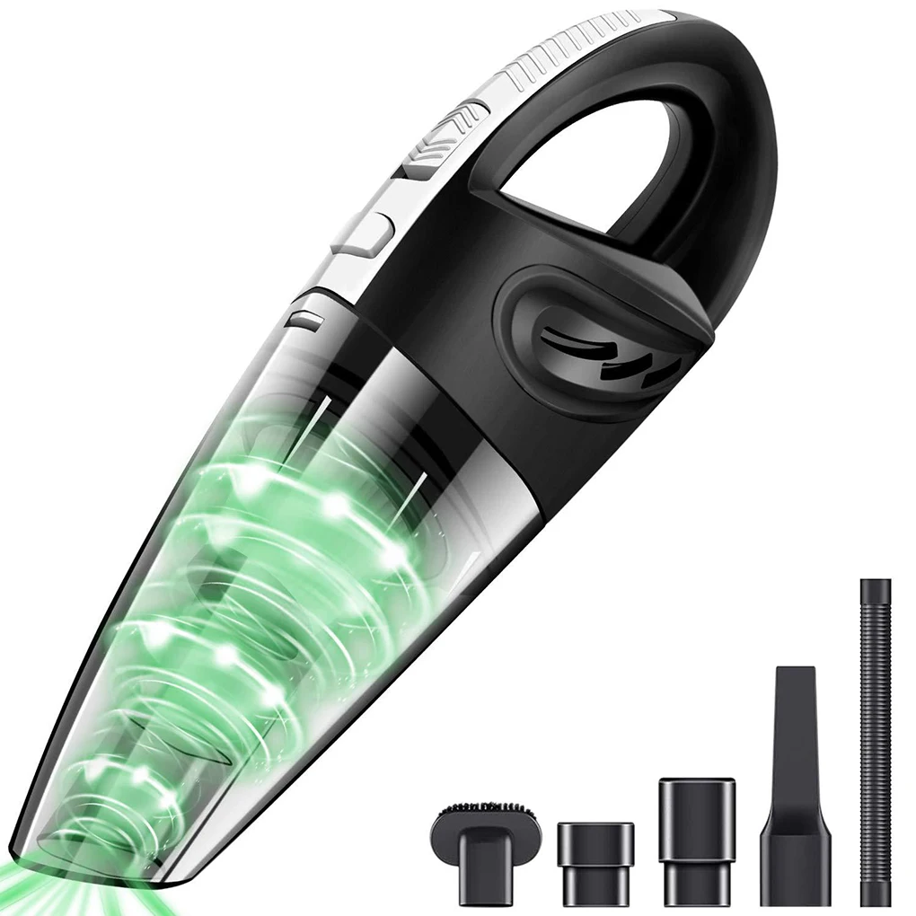 Cordless Car Handheld Vacuum Wireless Rechargeable 120w Power Wet Dry Dual-use Household Cleaner USB