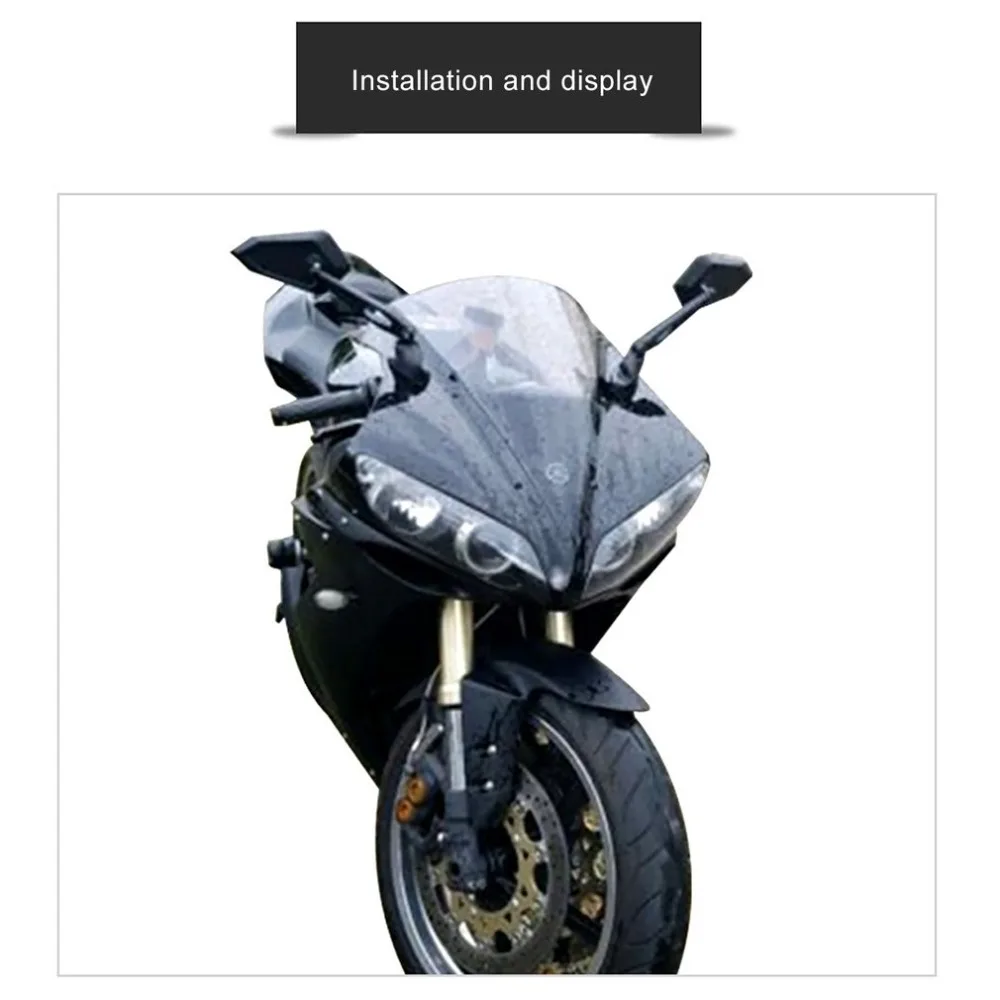 Мотоцикл модифицированное зеркало заднего вида для Suzuki для Honda Для Kawasaki для Yamaha универсальное зеркало заднего вида