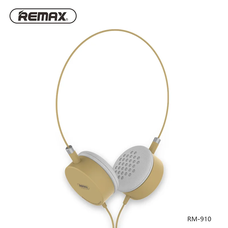 Remaxearphone 3,5 мм объемный стерео Бас Спортивная гарнитура Проводные музыкальные наушники США