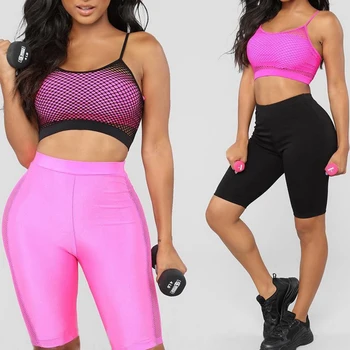

JODIMITTY Fashion Women Cycling Shorts Dancing Gym Biker Slim Active Sports Solid Color Sexy Skinny Shorts Summer Gym Clothing