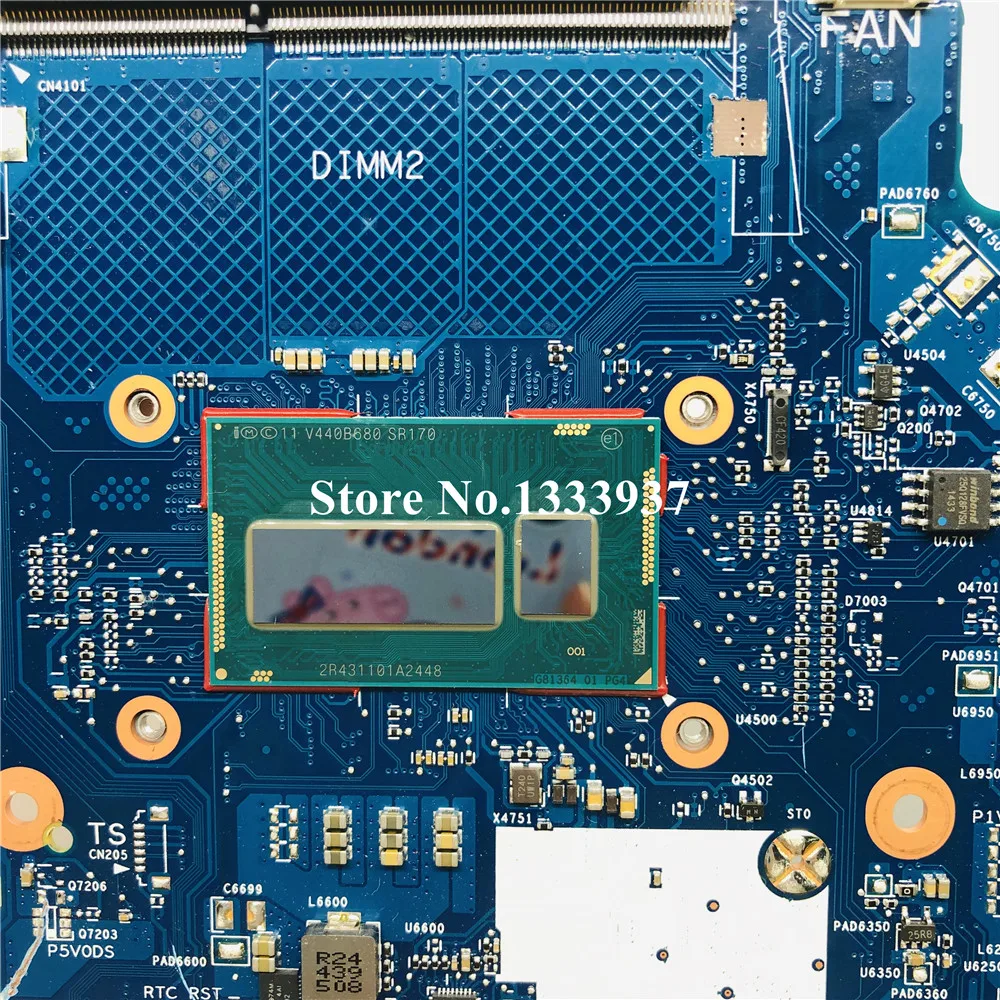 remarkable  For HP 350 G1 G2 350-G1 Laptop Motherboard 6050A2608301-MB-A05 SR170 i5-4200U 758029-001 758029-501