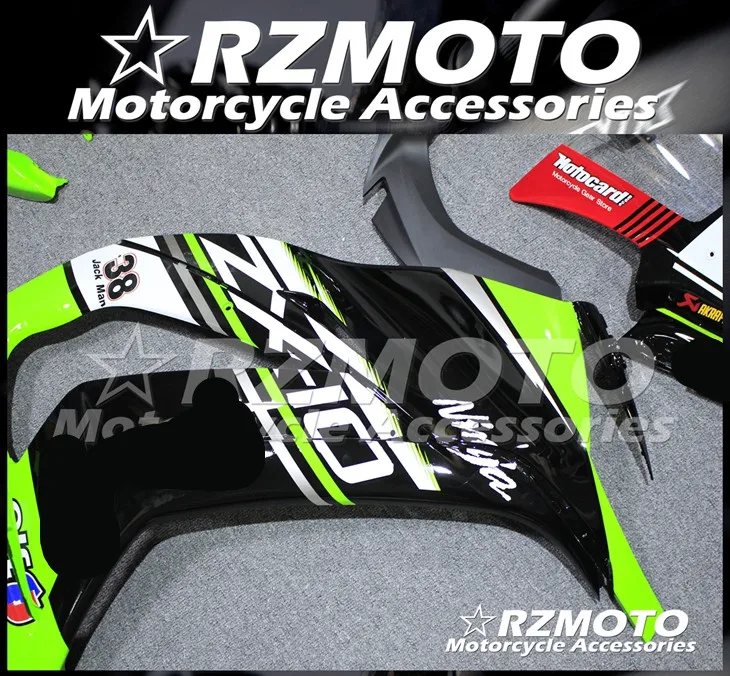 ABS мотоцикл обтекатель комплект для KAWASAKI ZX-10R 2011- год кузов литьевая форма Магазин № 2059