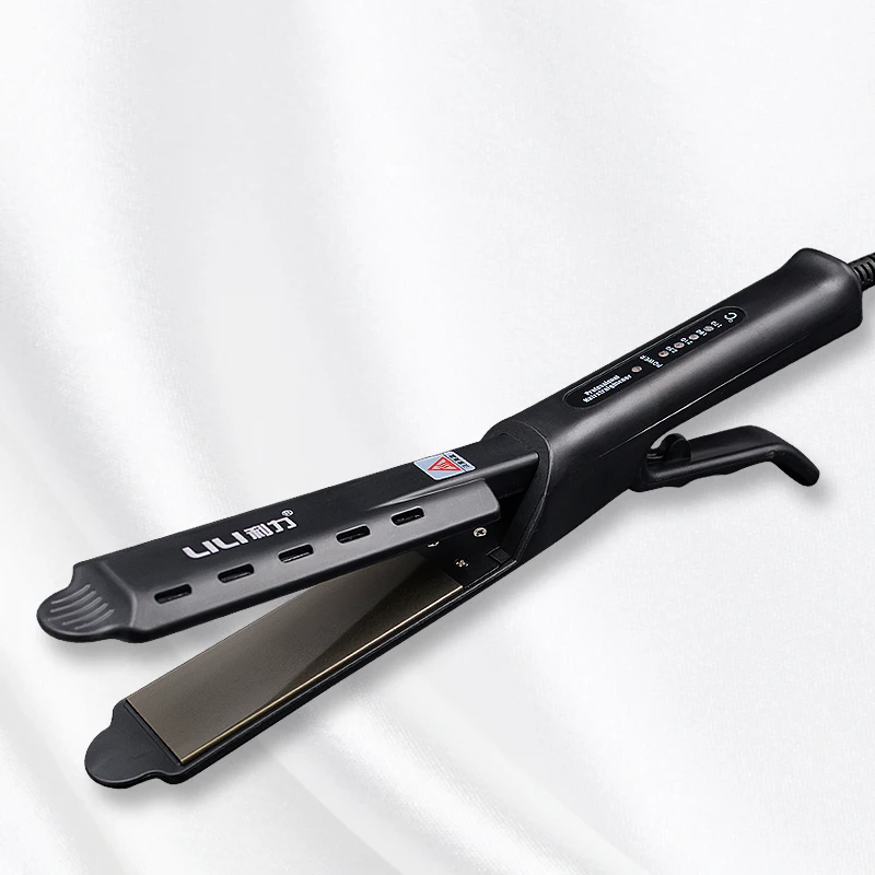 

110-240V Fast warming Hair Straightener Portable Hair Flat Iron Professional Ceramic Straightening Iron for women