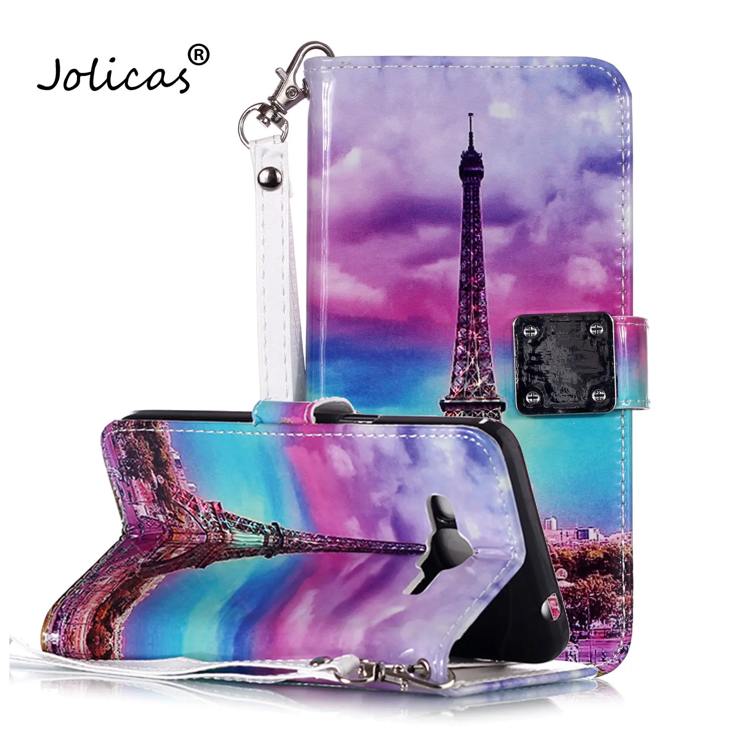 J2 Prime Tiger Telephone Accesories For cover Samsung G532 Aksesuar Wallet Flip Case sFor Fundas Samsung phone case J2 Prime