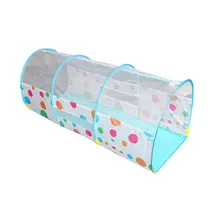 Детский туннель в горошек с аркой, детская трубка для ползания, детское сверло с отверстием, дрессировочное дно, уплотненное управление потоком