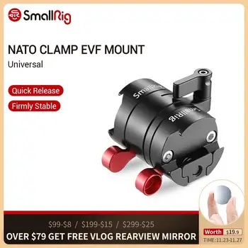 

SmallRig EVF Mount For Universal DSLR Camera Rotatable Monitor Camera Mount With Nato Clamp To Fix Monitor With Camera -2141