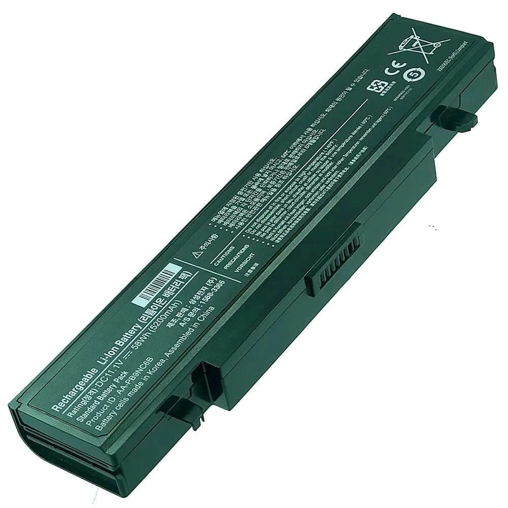 Batteria Del Computer Portatile Per Samsung Aa-Pb9Ns6B Aa-Pb9Nc6W Aa-Pl9Nc6W R428 R429 R468 Np300 Np350 Rv410 Rv509 R530 R580 R528