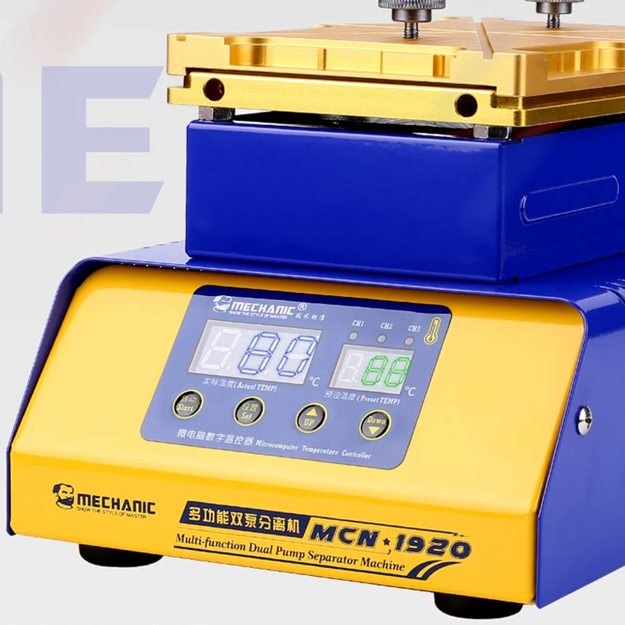 MECHANIC Multi-function Dual Pump Separator Machine For Mobile Phone Repair