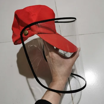 

Fisherman Hat Transparent Windproof Dustproof Anti-fog Full Face Masks Antivirus Hat High Quality And Durable