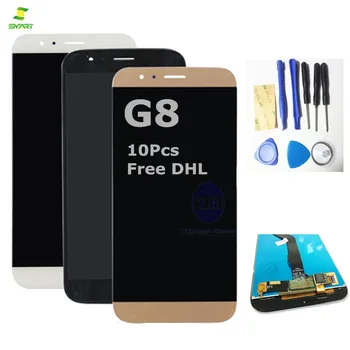 

Black White Gold Colors 100% Tested LCD Screen For Huawei G8 LCD display Touch Screen Glass Digitizer Complete Assembly Tools