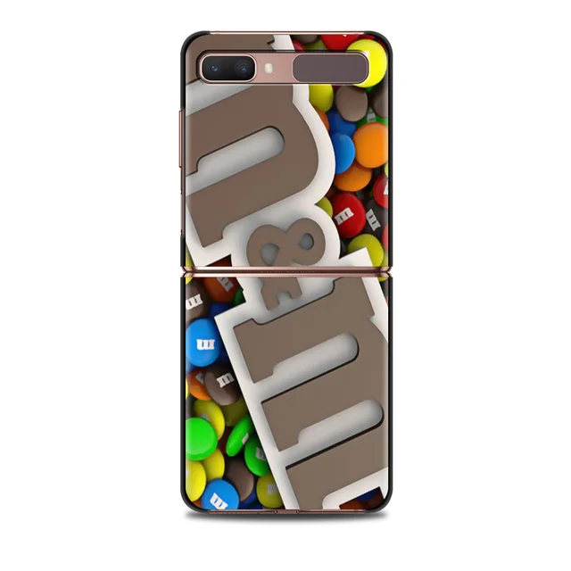 Phone Case For Samsung Galaxy Z Flip3 5G z flip 3 5G zFlip Cover Cellphone Shell Fundas M&M's Chocolate Nutella Bottle B12