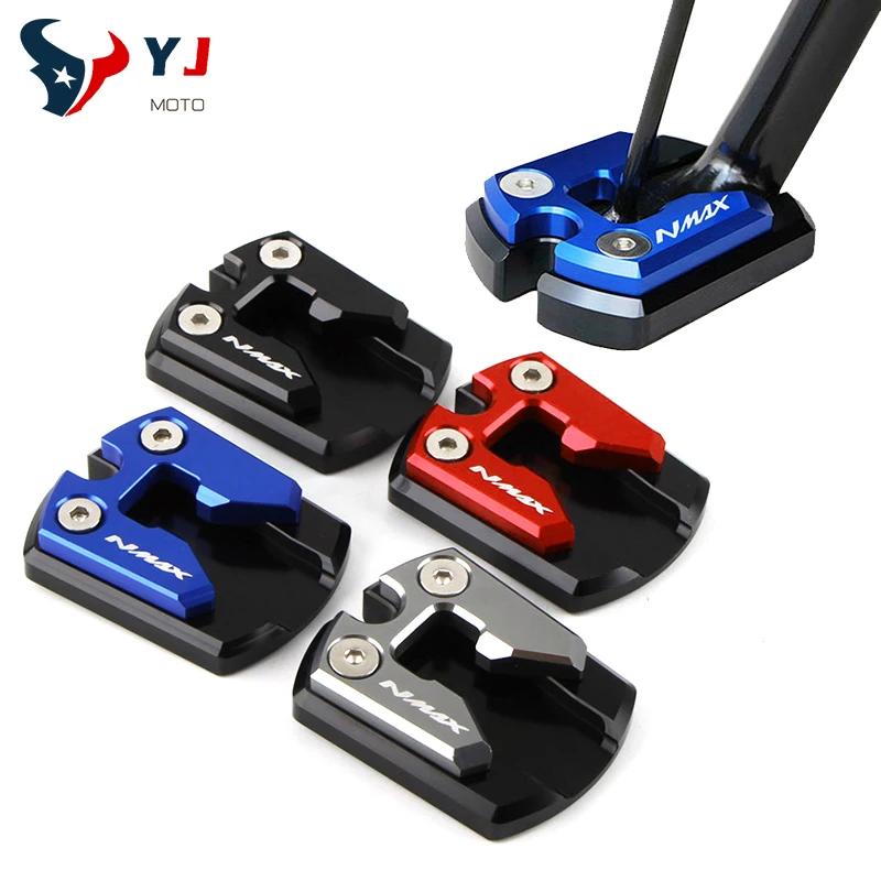 

For YAMAHA NMAX 155 N-MAX 125 NMAX155 NMAX125 2015-2018 Scooter CNC Accessories Kickstand Sidestand Stand Extension Enlarger Pad