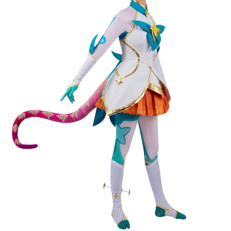Распродажа! Костюм для косплевечерние LOL Start Guardian cos Neeko H |