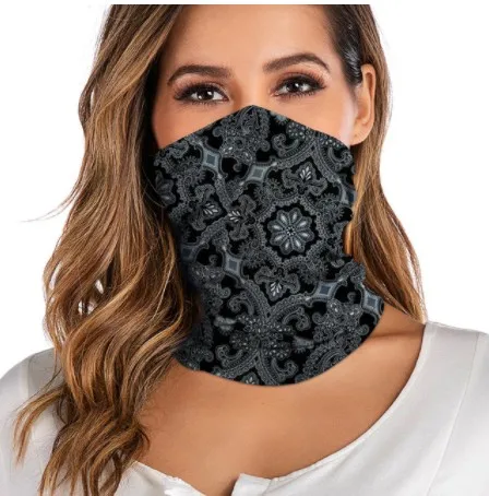 Seamless Magic Neck Gaiter unisex Face Mask Scarves women Outdoor cycling Headband Windproof Sun Protection Bandana Scarves