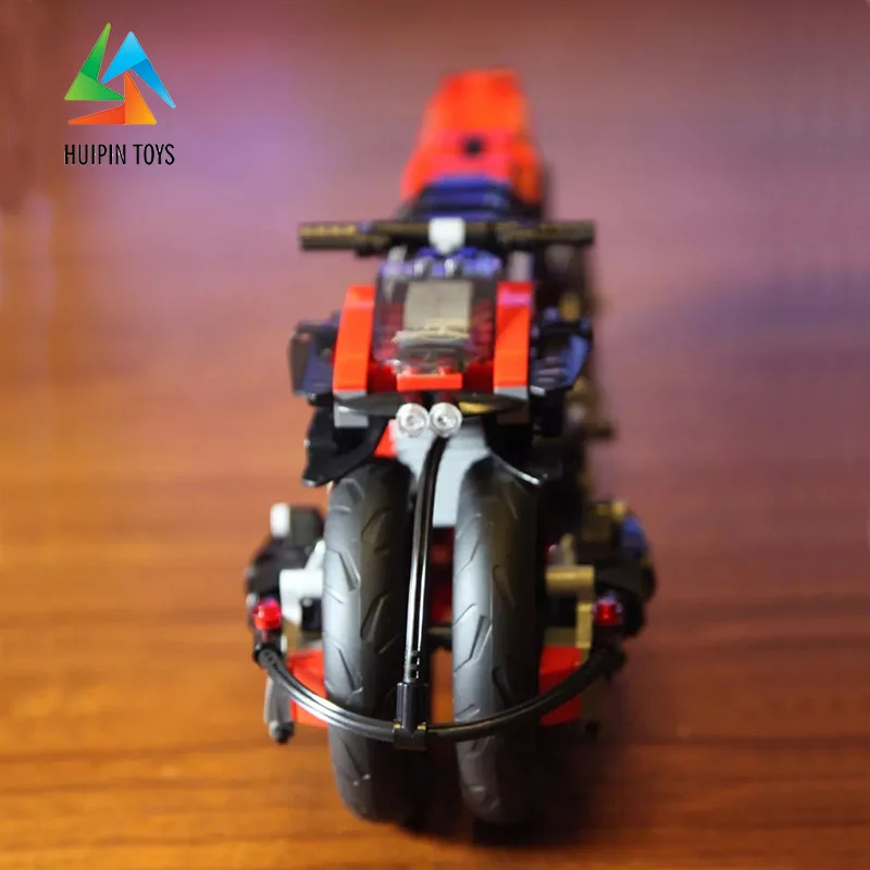 680 шт. XINGBAO строительные блоки XB-03021 MOC Lazareth LM847 легое техника Сокол мотоцикл модель детских игрушек Кирпичи 4px To DE