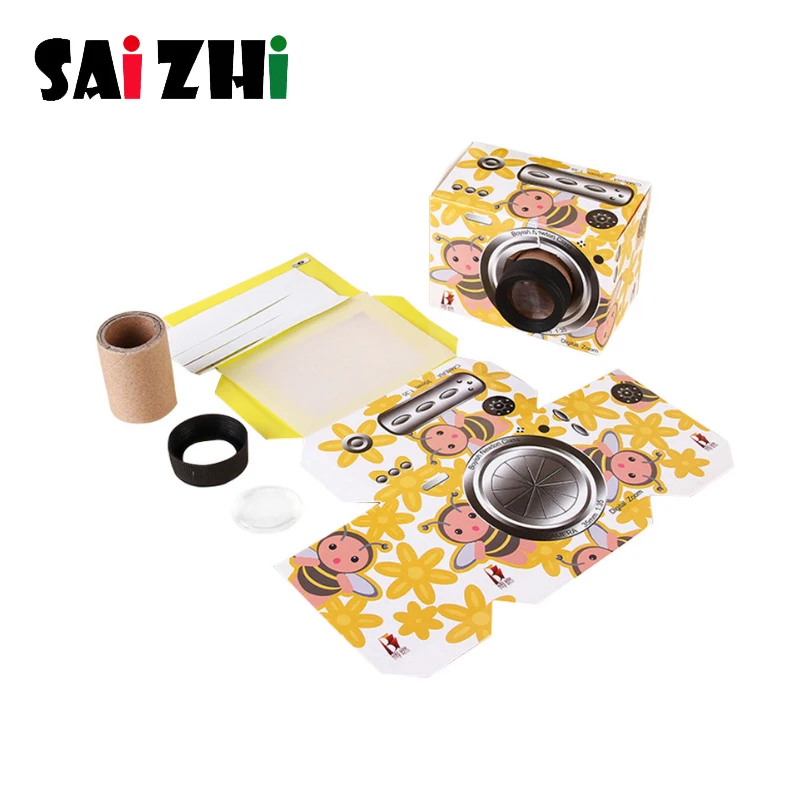 

Saizhi DIY Camera STEM Toys for Children Physical Scientific Experiment Creativity Learning Educational Toys Kits Gifts