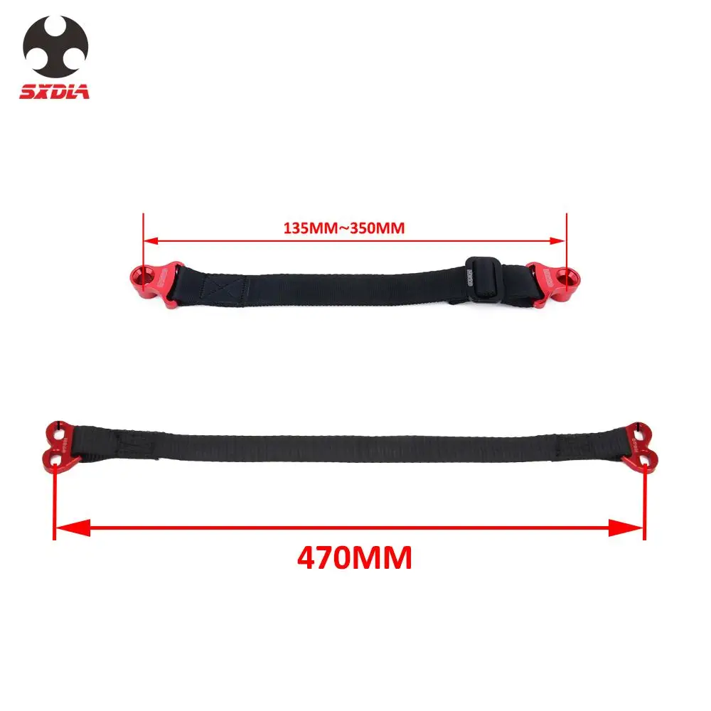 Motorcycle Red 325MM Rear Rescue Strap Pull Belt For YAMAHA YZ250F YZ450F YZF 250 YZF 450 15 16 17 18 19 Dirt Bike