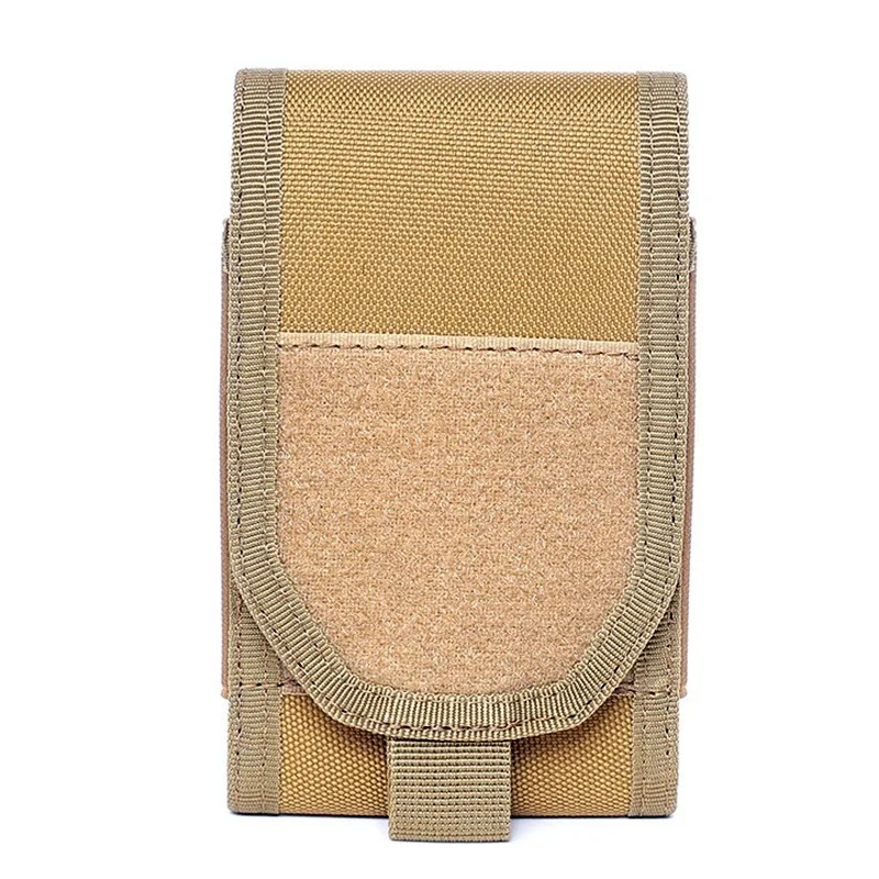 

Outdoor Tactical Phone Pouch Molle Belt Clip Bag Waist Case 5.5 Inch Cellphone Holder Men Nylon Hunting EDC Mobile Phone Holster