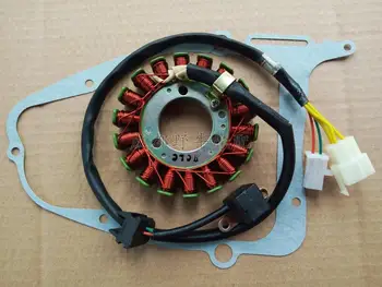 

Free Shipping High Quality Stator Coil Stator Magneto Stator With Gasket For Suzuk'i GN250 WJ250GY GZ250 (12V 3 Phase 18 Degree)