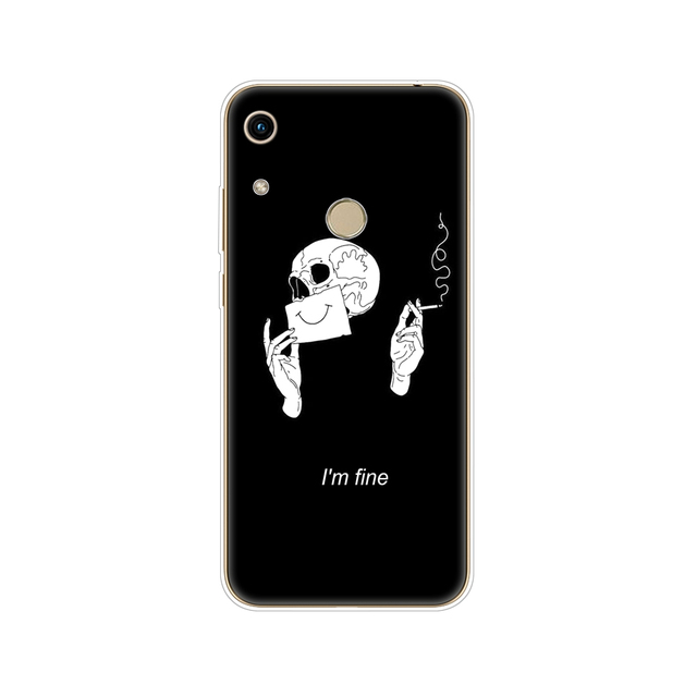 Honor 8A Case For Huawei Honor 8A prime Case Silicon TPU Cute Back Case On Huawei Honor 8A JAT-LX1 Cover mobile phone bag