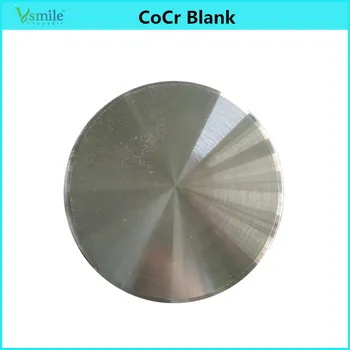 

1 98mm CO-CR block and Titanium blank for CADCAM USE EC Certificate Cocr Blank, Cobalt Chrome milling blank 98mm