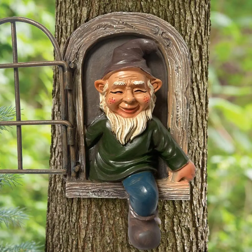 

Gnome Sculpture Miniatures Ornaments Easter Decoration Fairy Garden Accessories Micro Landscape Decor Craft Statue