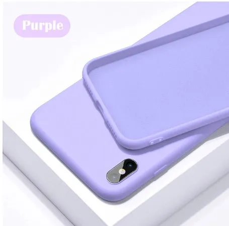 thumbnail image 1 of Original Liquid Silicone Case For Samsung Galaxy S10 S10e S20 FE S8 S9 Plus Note 10 20 Ultra A10 A40 A50 A51 A71 A31 A41 A21S, 1 of 5