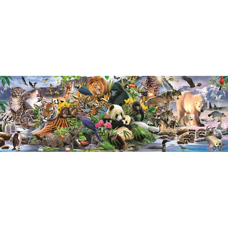 

5D DIY Diamond Painting Full Square / Round Diamond Rhinestone Diamond Embroidered Cross Stitch Home Decoration Animal Party