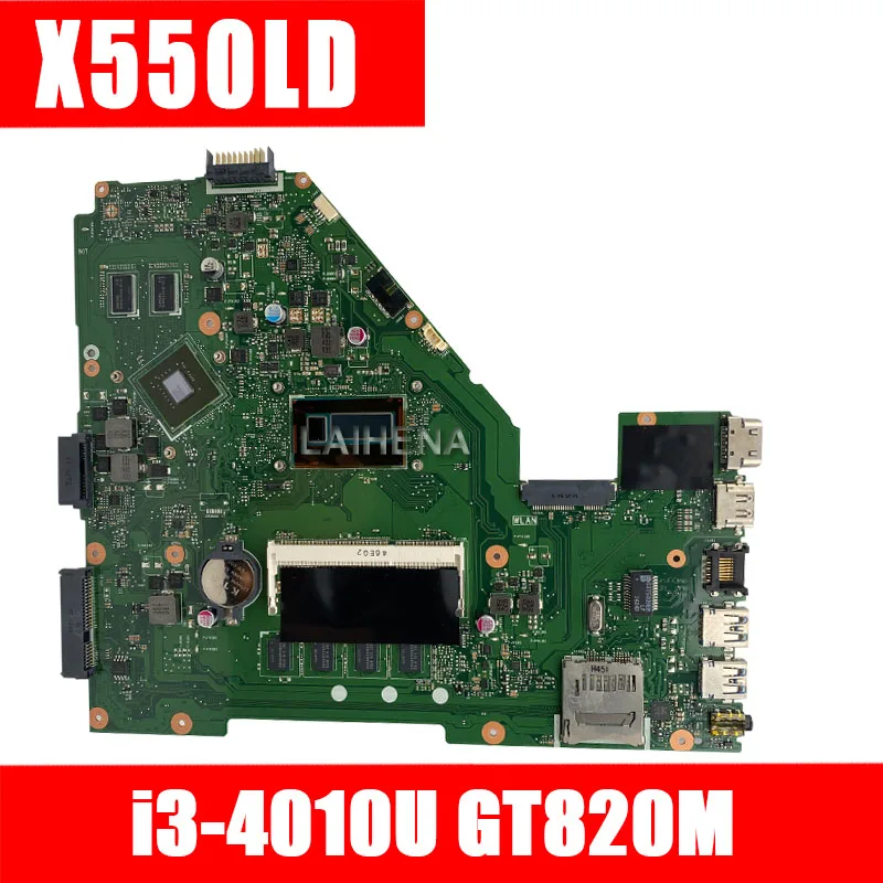 

X550LD Motherboard REV2.0 I3-4010U For ASUS X552L X550LC A550L Y581L Laptop motherboard X550LD Mainboard X550LD Motherboard