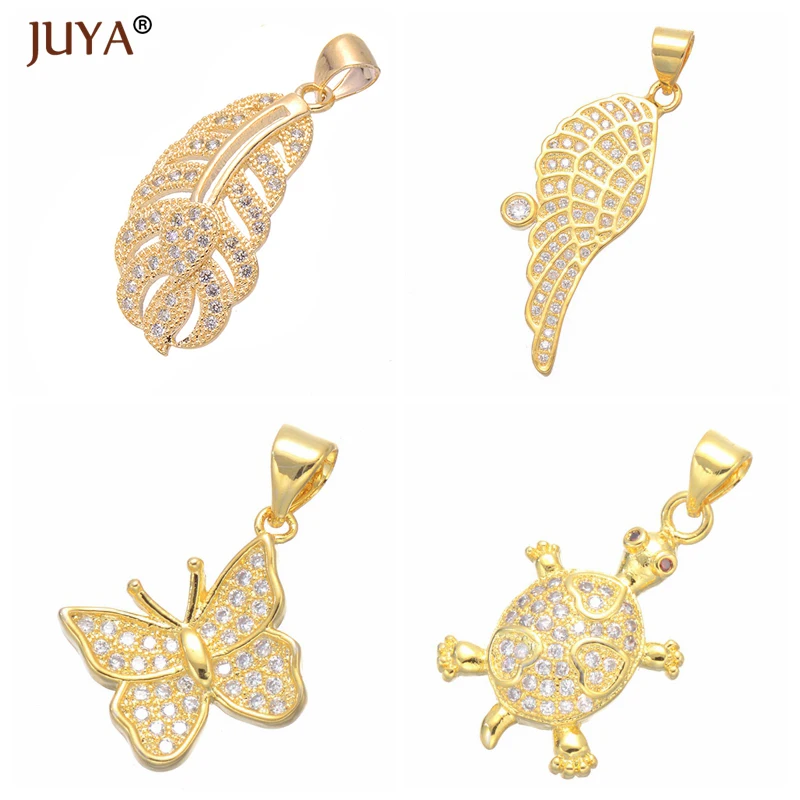 Аксессуары JUYA DIY Подвески Морская звезда/детская нога/перо/крылья Ангела/морская