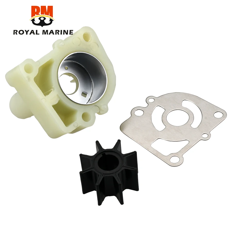 Pump Case (Upper)&Pump Case Liner&Water Pump Guide Plate&impeller For Tohatsu  9.9HP-18HP  350-65016-1  350-65011-1 350-65025-0