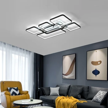 

Modern LED ceiling lights For Living Room Bedroom Diningroom Gold/Black/Coffee Finished ceiling lamp light fixtures AC110V-220V