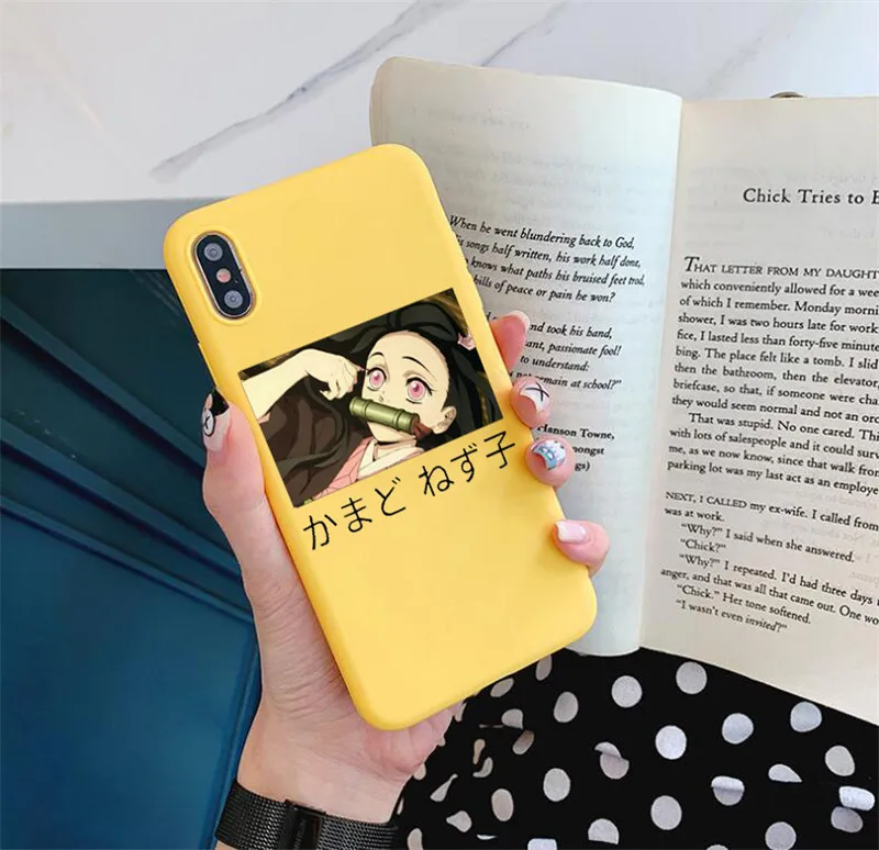 Демон убийца Kimetsu без Yaiba Zenitsu Agatsuma чехол КРЫШКА ДЛЯ huawei p30 lite p20 pro p10 mate 10 lite honor 20 9 10 lite чехол